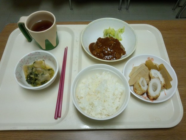 ハンバーグ♪…
