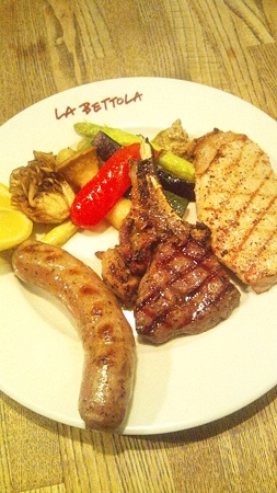 三種のグリル@LA BETTOLA bis