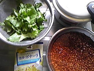 2012年5月2日のお昼の食材