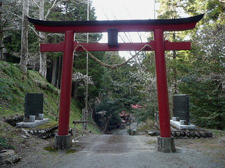 芭蕉天神宮鳥居