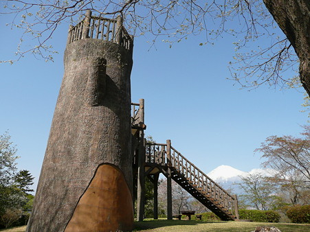 白尾山公園の展望台