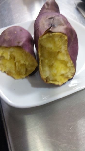 ビストロで焼き芋作ってみた 写真共有サイト フォト蔵