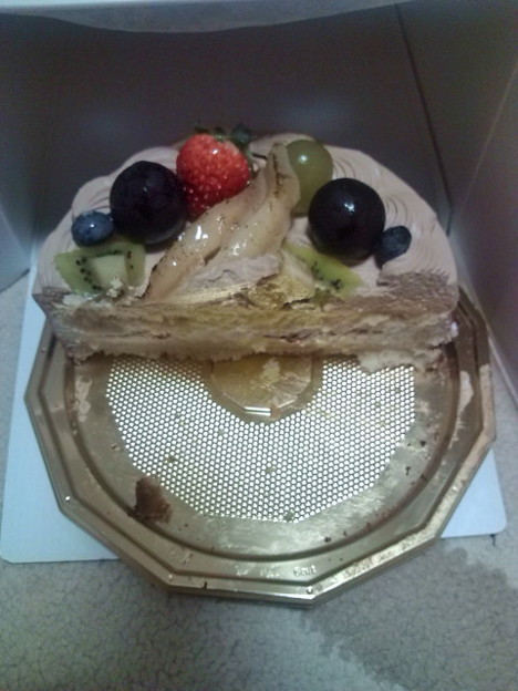 半年記念日のケーキだって 写真共有サイト フォト蔵