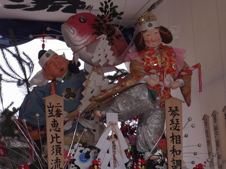 37 博多祇園山笠 恵比須流 舁き山 琴瑟相和調(きんしつあいわしてととのう)2012年 写真画像4