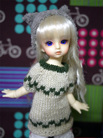 幼SDのニットのお洋服