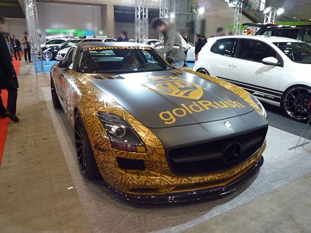 TOKYO AUTO SALON 2012 Mercedes-Benz SLS AMG