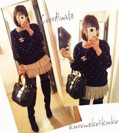 Chanelﾌﾞﾛｰﾁで今日のｺｰﾃﾞ かわいい春物いっぱい Love Handmade Fashion V 楽天ブログ