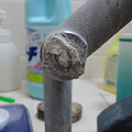 Photos: シャワー付き混合栓の交換